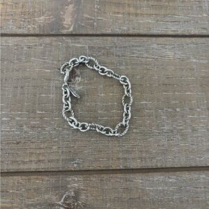 Elegant Silver Chain Bracelet